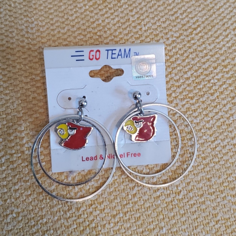University of Louisville Game Day Earrings